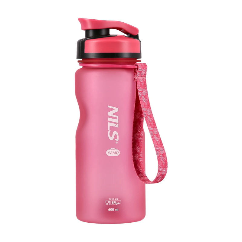 Water bottle NILS NCD1740, 600ml, pink