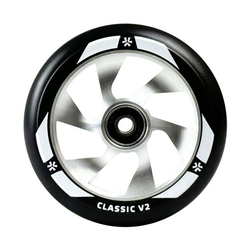 Колесо для самоката UNION Classic V2 Pro Scooter Wheel 110мм, чёрный/серый