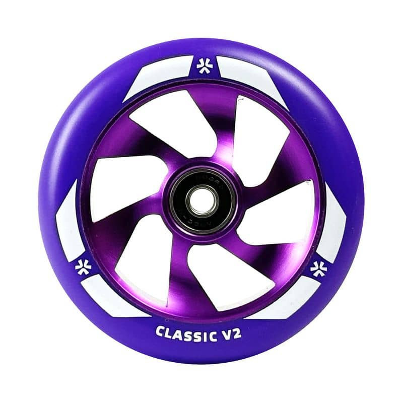 Колесо для самоката UNION Classic V2 Pro Scooter Wheel 110мм, фиолетовое