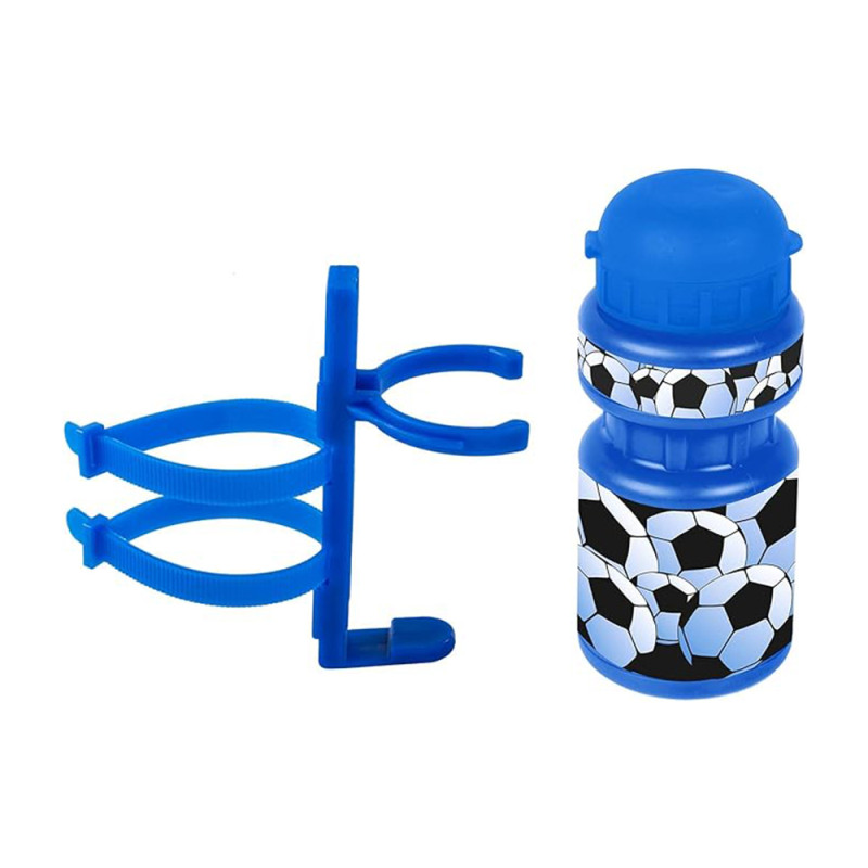 Бутылка для воды детская PBO 300 Soccer, синяя