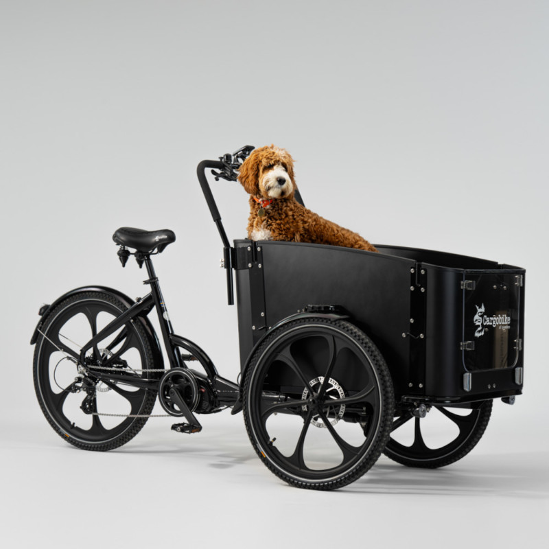 Electric box bike CARGOBIKE of SWEDEN Delight Dog