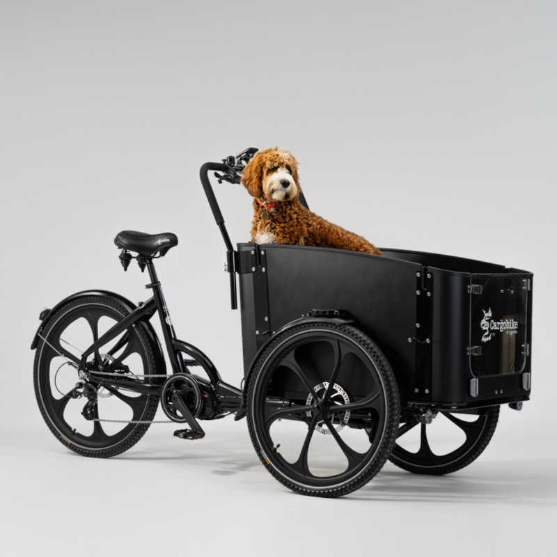 Electric cargo bike CARGOBIKE of SWEDEN Delight Dog