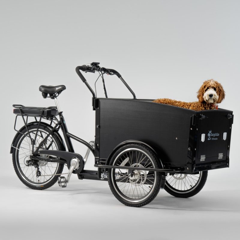 Electric cargo bike CARGOBIKE of SWEDEN Classic Dog