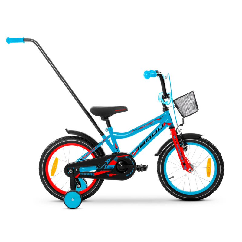 Bērnu velosipēds TABOU Rocket Alu 20", zils/sarkans