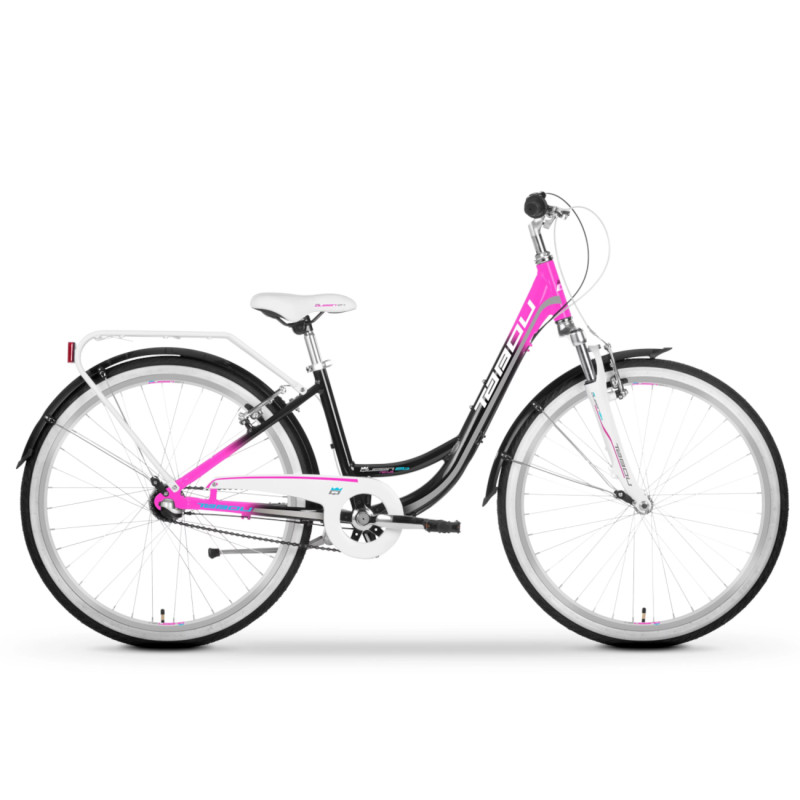 Polkupyörä TABOU Queen 26" Nexus (2024) musta-vaaleanpunainen