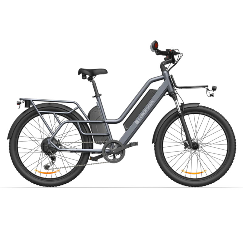 Электровелосипед ADO Oasis 260T, 26" серый