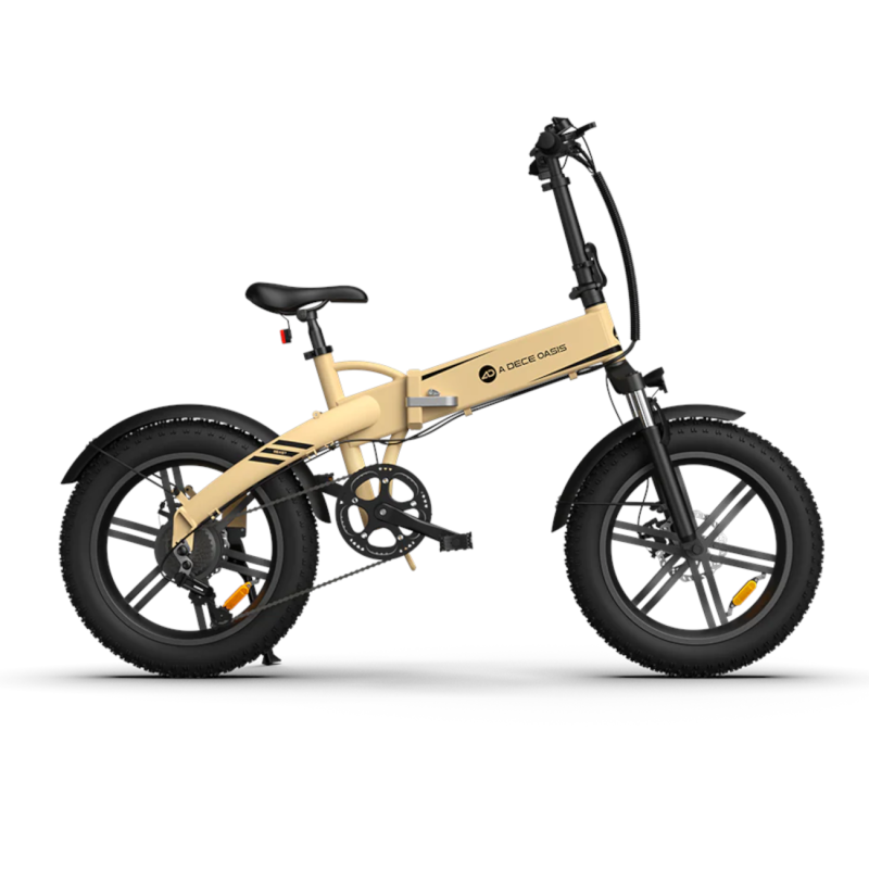 Folding electric bicycle ADO A20F BEAST, 20" beige