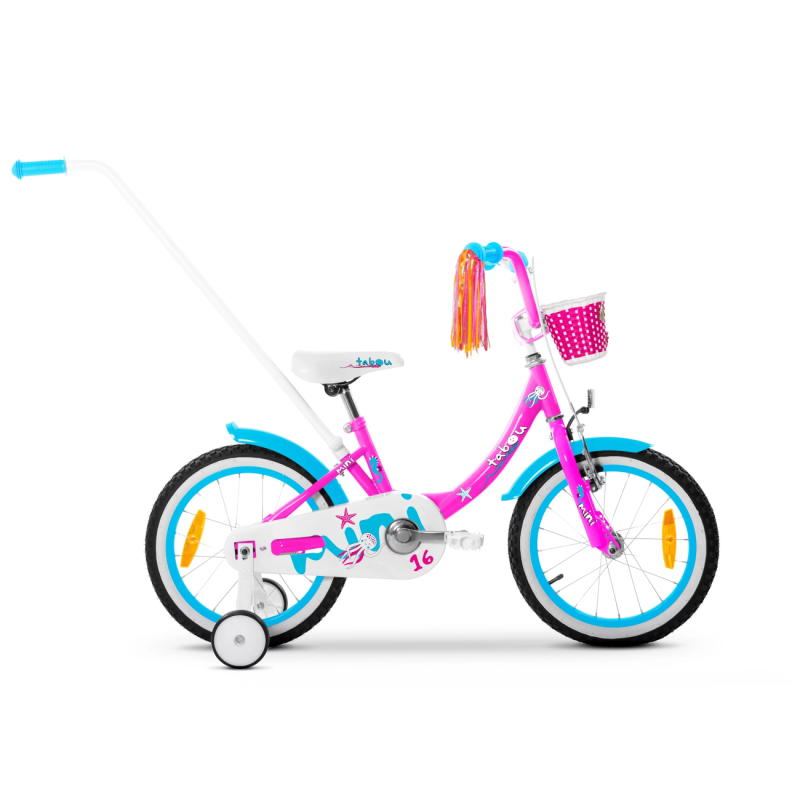 Children's bicycle TABOU Mini, 16" pink/blue