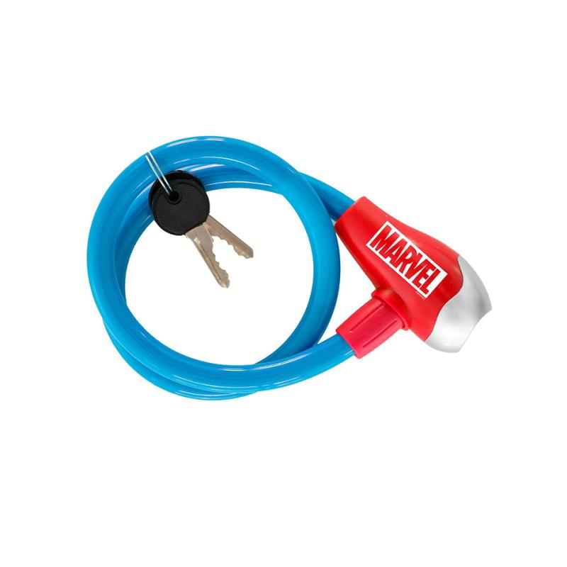 Cable lock Avengers 65 cm, blue-red