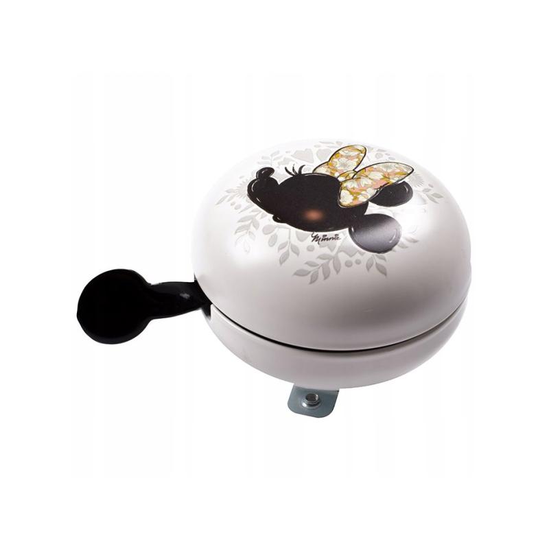 Велочасы Minnie Ornament Retro, бело-черные