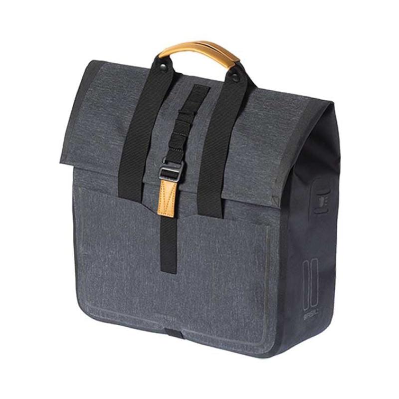 Сумка-кофр BASIL Urban Dry Bicycle Shopper, серая