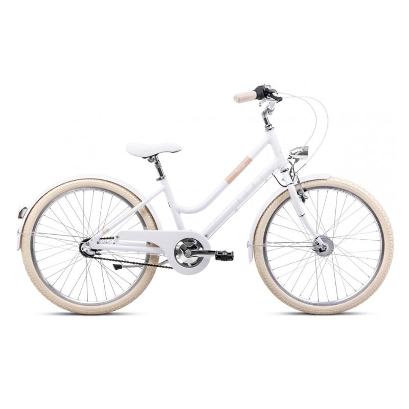 Girls' bicycle ROMET Panda 2 (2024) 24" white-beige
