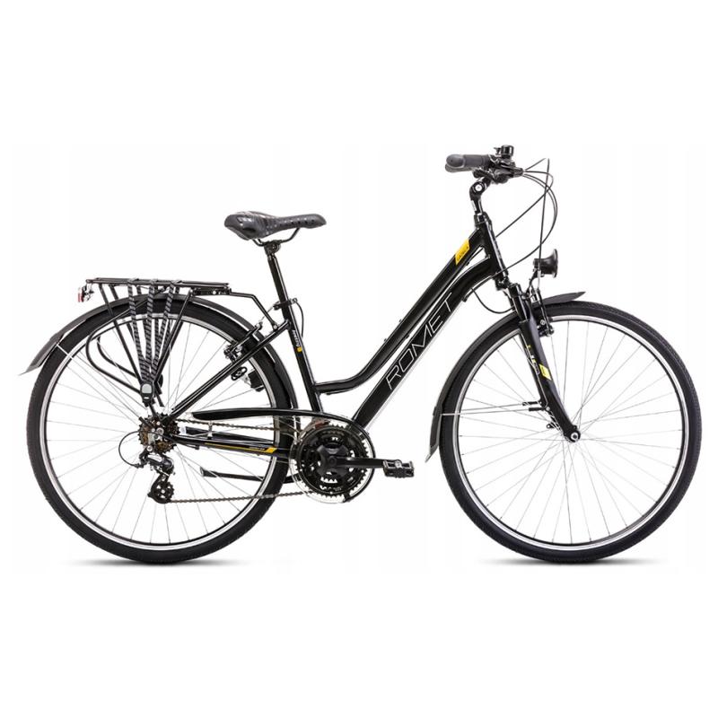 Женский велосипед ROMET Gazela 0, 28", черный