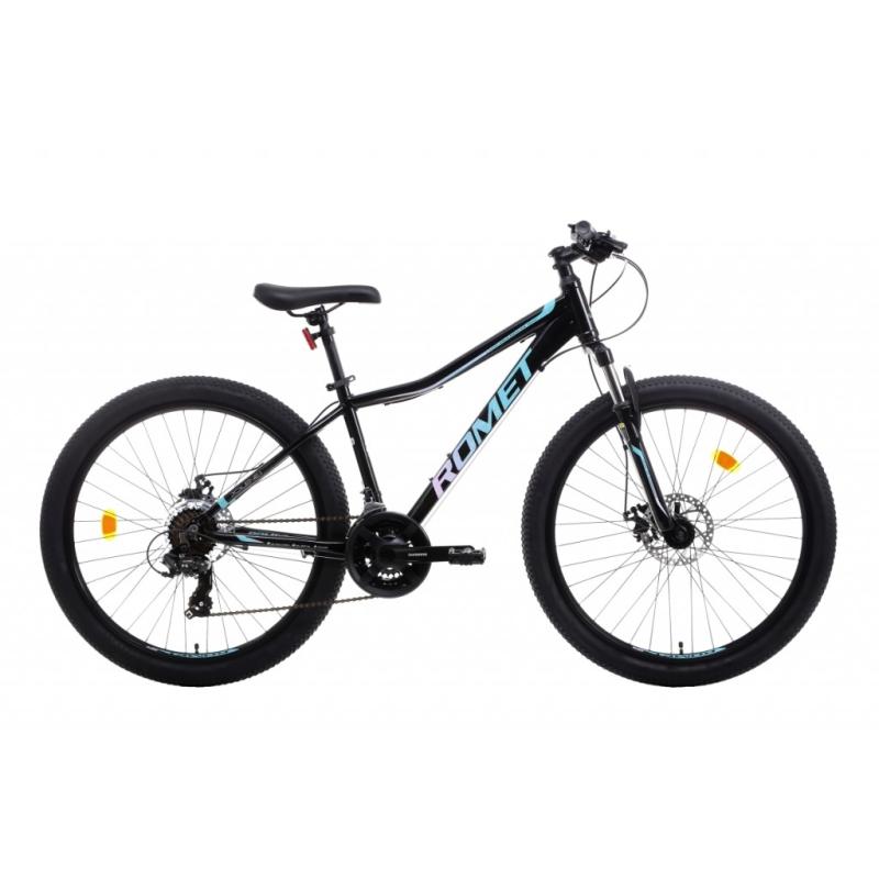 Велосипед женский Arkus & Romet Jolene 6.2, 26", черно-синий (2022 г.)