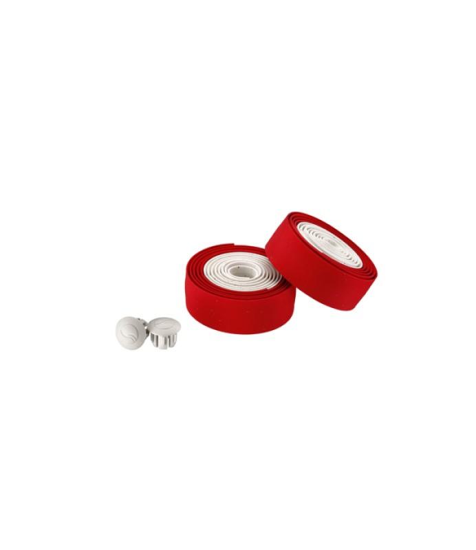 GIANT Connect Gel Handlebar Tape, white/red
