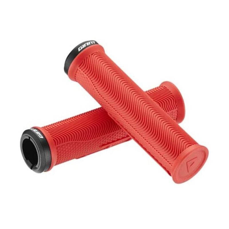 Ручки GIANT Tactal Pro Single Lock-On Grip, красные