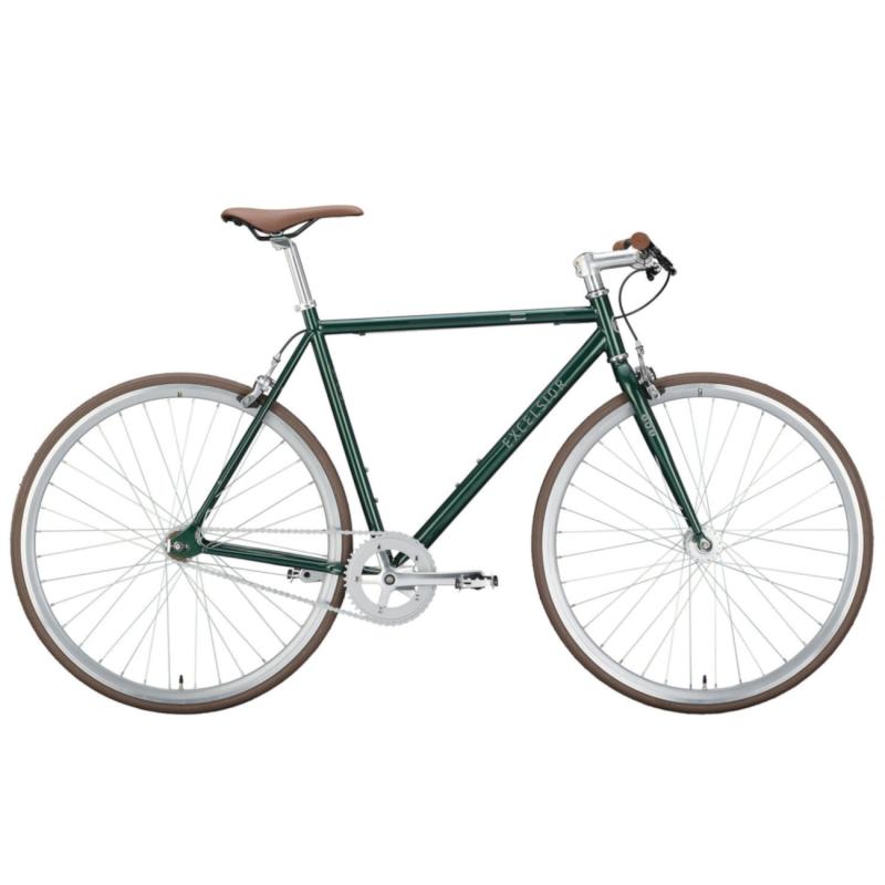 Fixie bike Excelsior Dandy 28", green