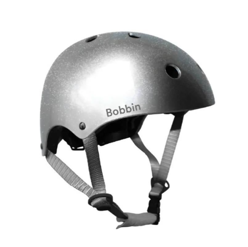 Шлем BOBBIN Disco, серебристый