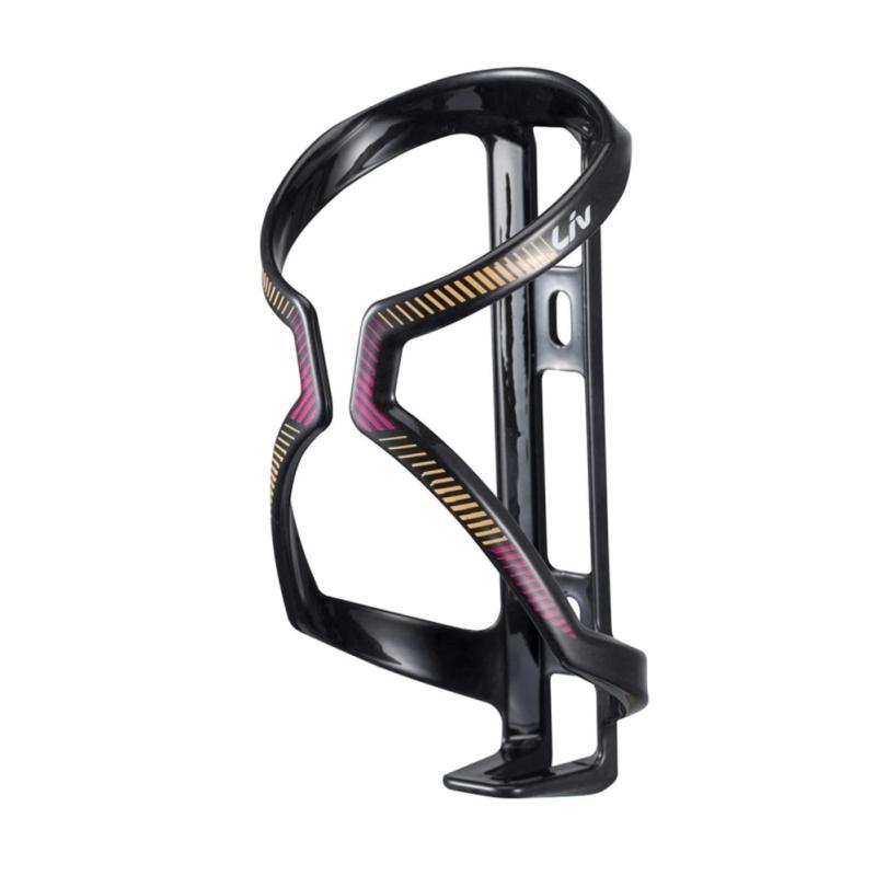 Держатель для бутылки GIANT AIRWAY COMPOSITE, черно-оранжево-розовый, черно-оранжево-розовый