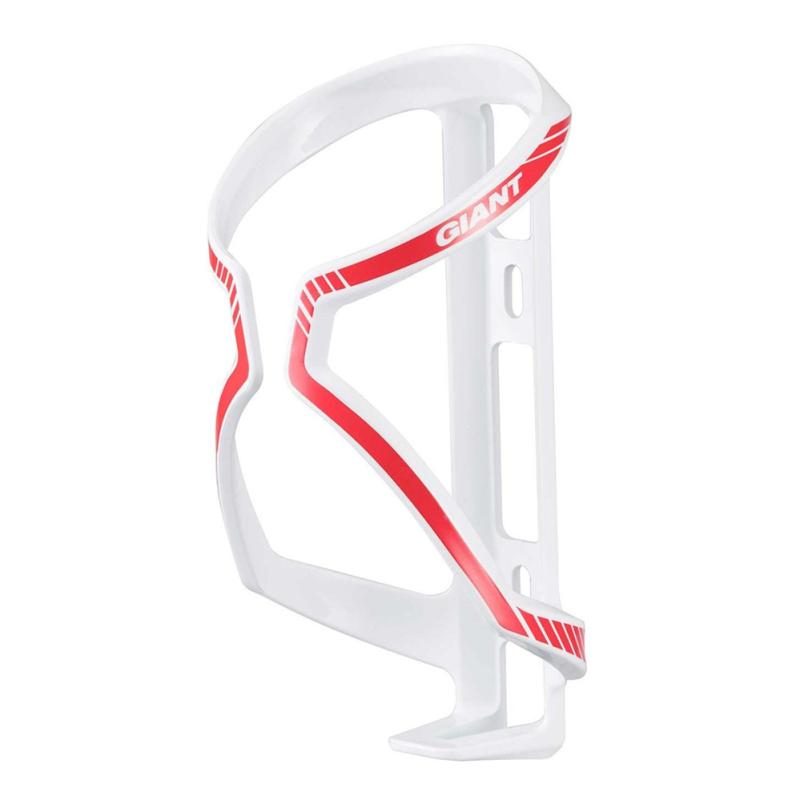 Pudelihoidja GIANT AIRWAY SPORT White/Gloss Red, valge-punane