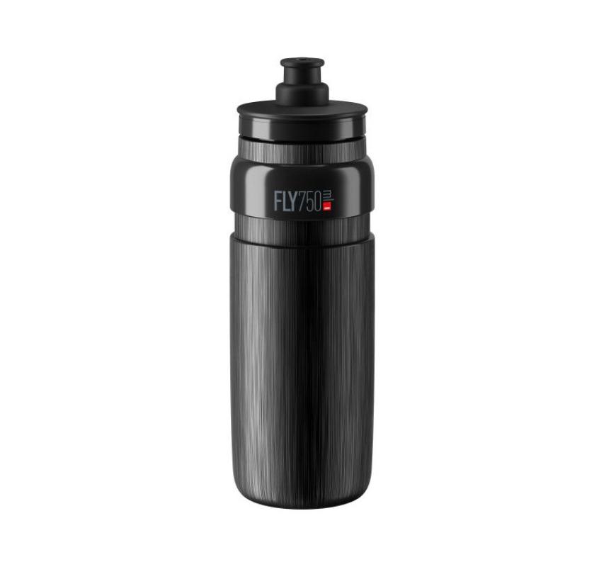 Bottle ELITE Fly Tex Black, black 750ml