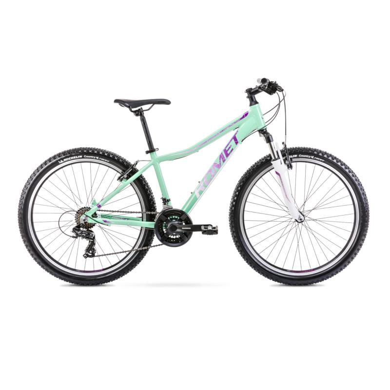Jalgratas ROMET Jolene 6.1 (2024) 26″, roheline-lilla