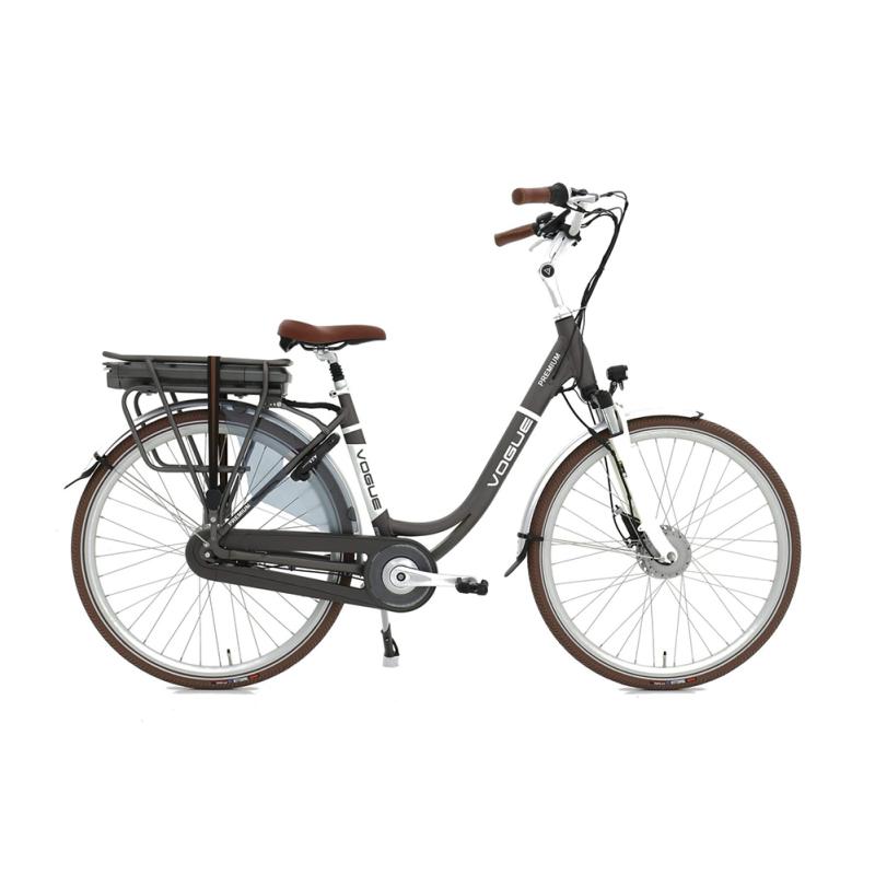 Electric bicycle VOGUE Premium, matte brown 7k