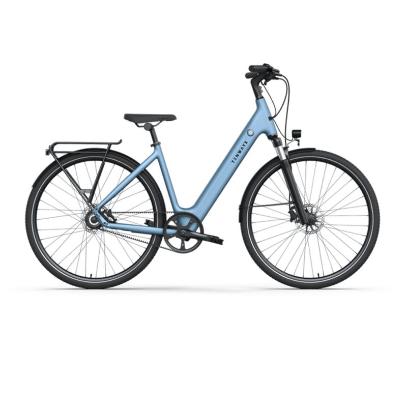 Electric bicycle TENWAYS CGO800S, Sky Blue