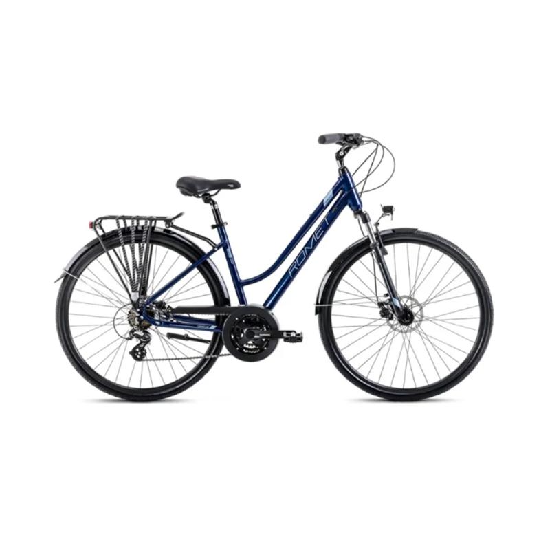 Гибридный велосипед ROMET Gazela 2 (2024) 28", синий
