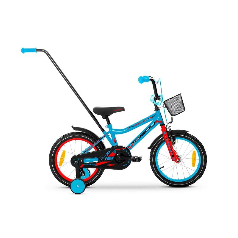 Bērnu velosipēds TABOU Rocket 12", zili sarkans