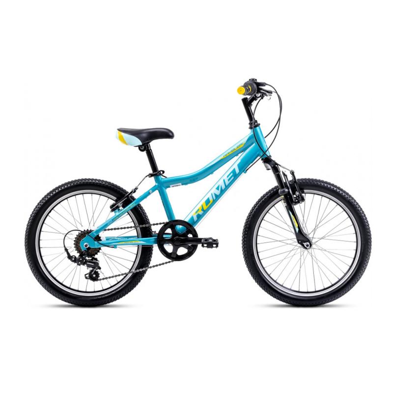 Bērnu velosipēds ROMET Rambler 20 KID 2 (2024) 20" tirkīza-zils