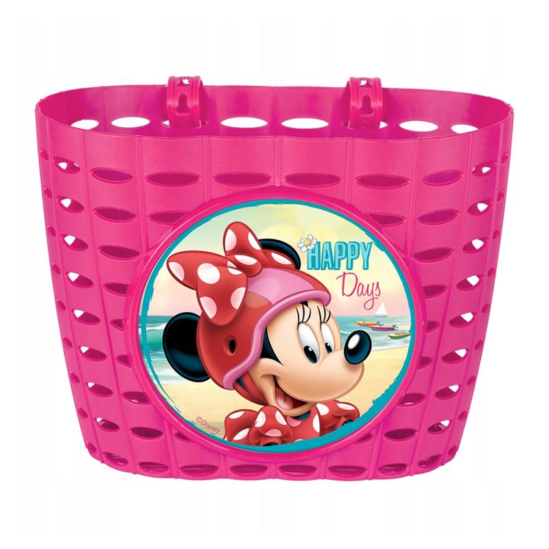 Front basket Minnie, pink