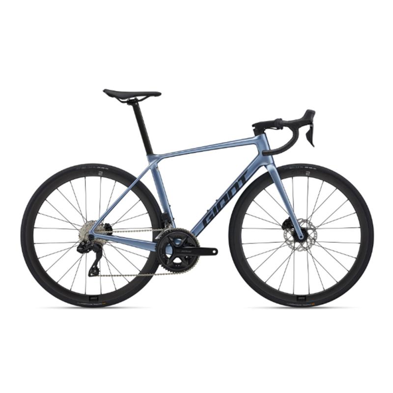 Шоссейный велосипед GIANT TCR Advanced 0 PC, цвет Frost Silver