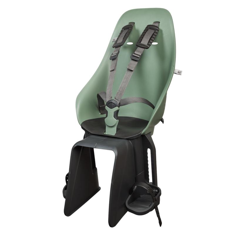 Bērnu krēsls bagāžniekam URBAN IKI TIcho Green/Bincho Black, MIK HD, zaļi melns