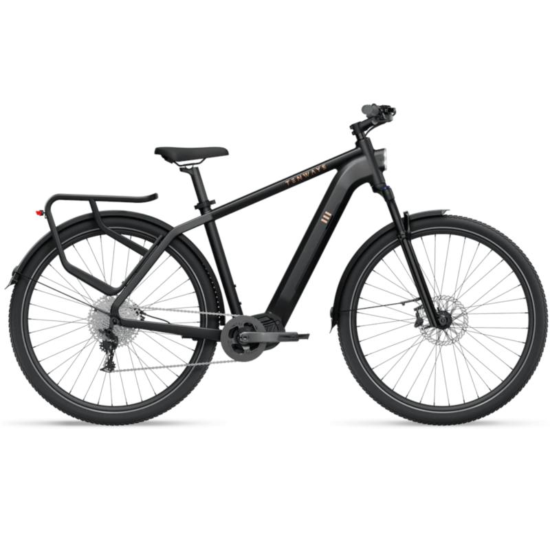 Электрический велосипед TENWAYS AGO X, 29 дюймов Midnight Black