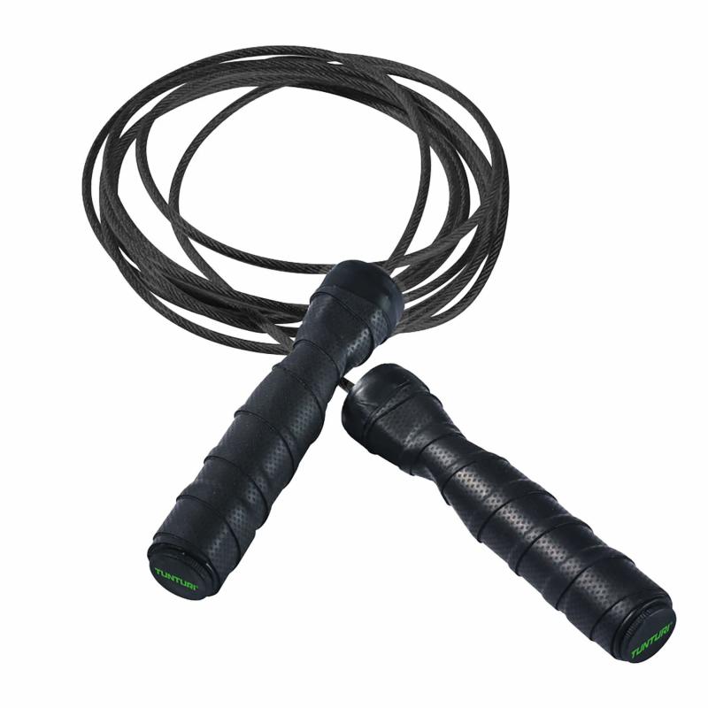 Jump rope Tunturi Steel Weighted Pro Jumprope With Sweatband