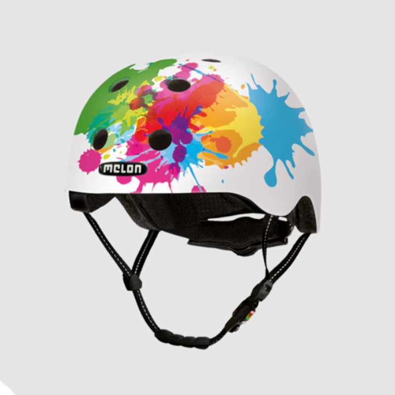 Helmet MELON Coloursplash, white