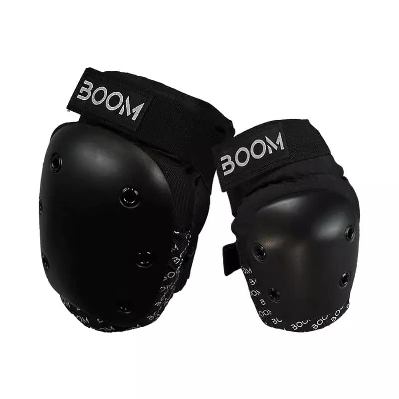 Knee and elbow pads BOOM Basic Double Pad Set, black