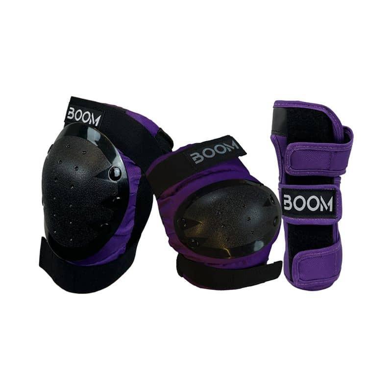 Комплект предохранителей BOOM Classic Triple Pad Set, фиолетовый.