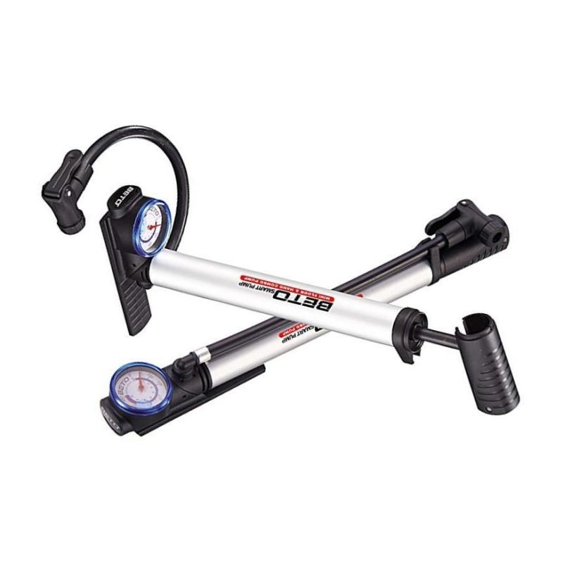 Hand pump BETO Alu CCO-018AG with pressure gauge