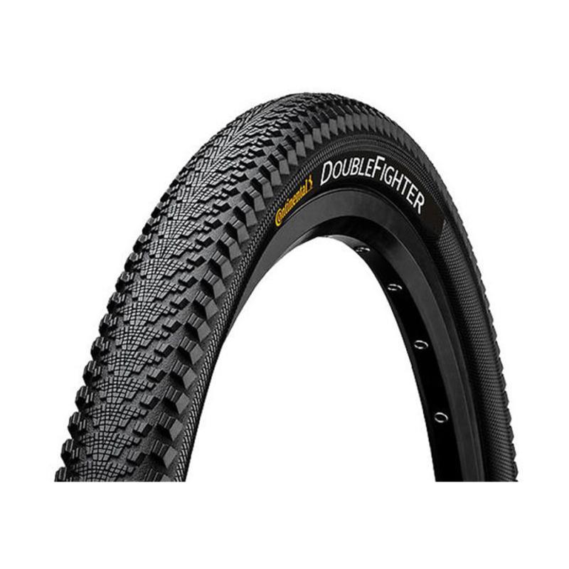 Уличная покрышка CONTINENTAL MTB Double Fighter III 50-584/ 27.5×2 Blk/Blk Wire