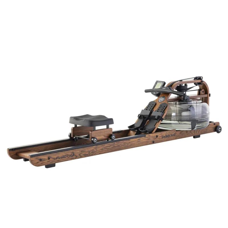 Rowing ergometer FLUID Viking 3 XL, wooden