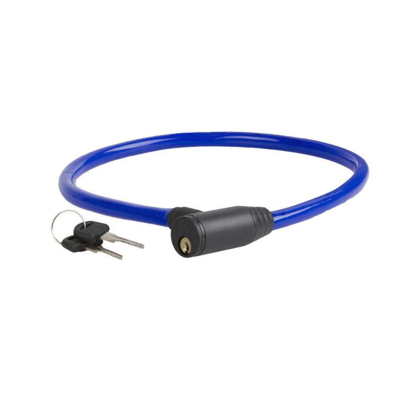 Cable lock M-Wave 60cm, blue