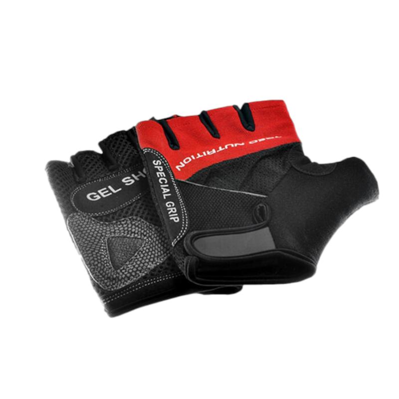 Harjoitushanskat TREC #02 / GLOVES GEL SHOCK RED XL