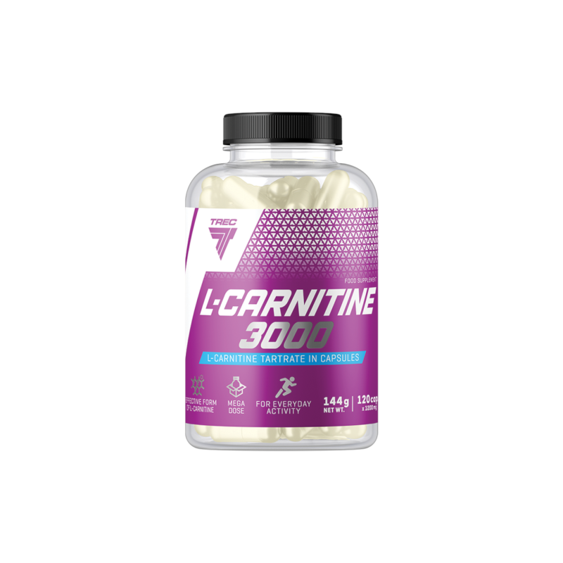 Amino acid TREC L-CARNITINE 3000, 120 capsules