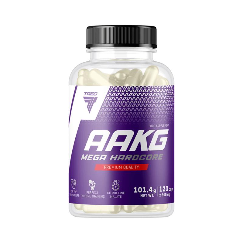 Amino Acid for Liver TREC AAKG MEGA HARDCORE 120 capsules