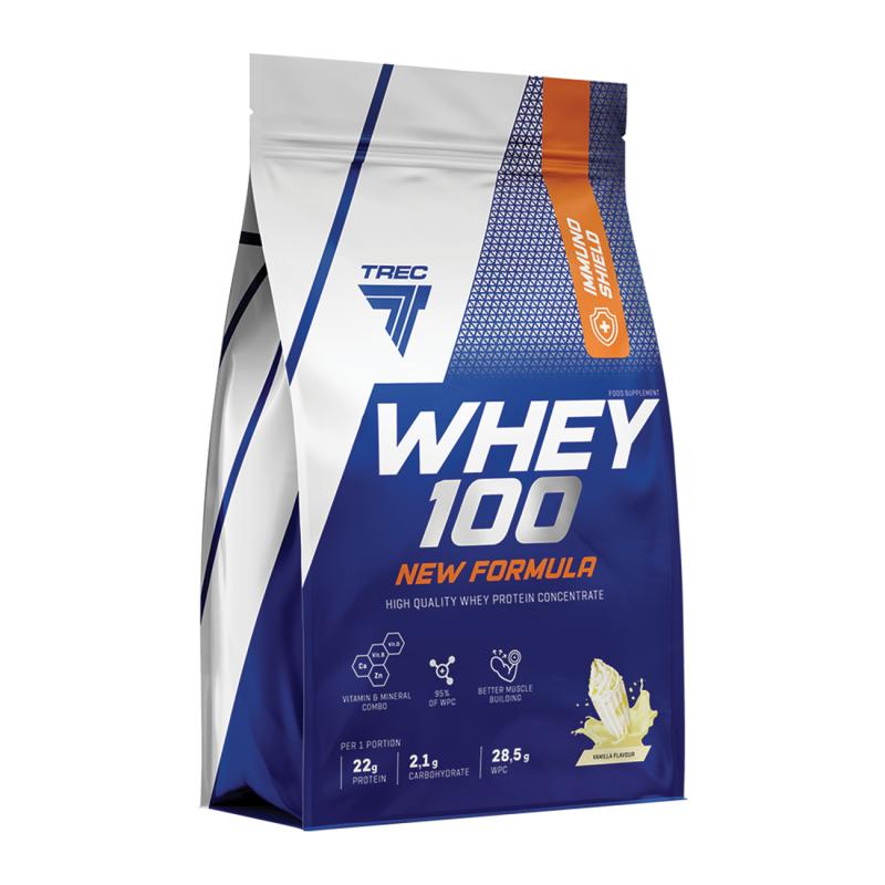 Protein powder TREC WHEY 100 NEW FORMULA CREAMY-VANILLA 700g