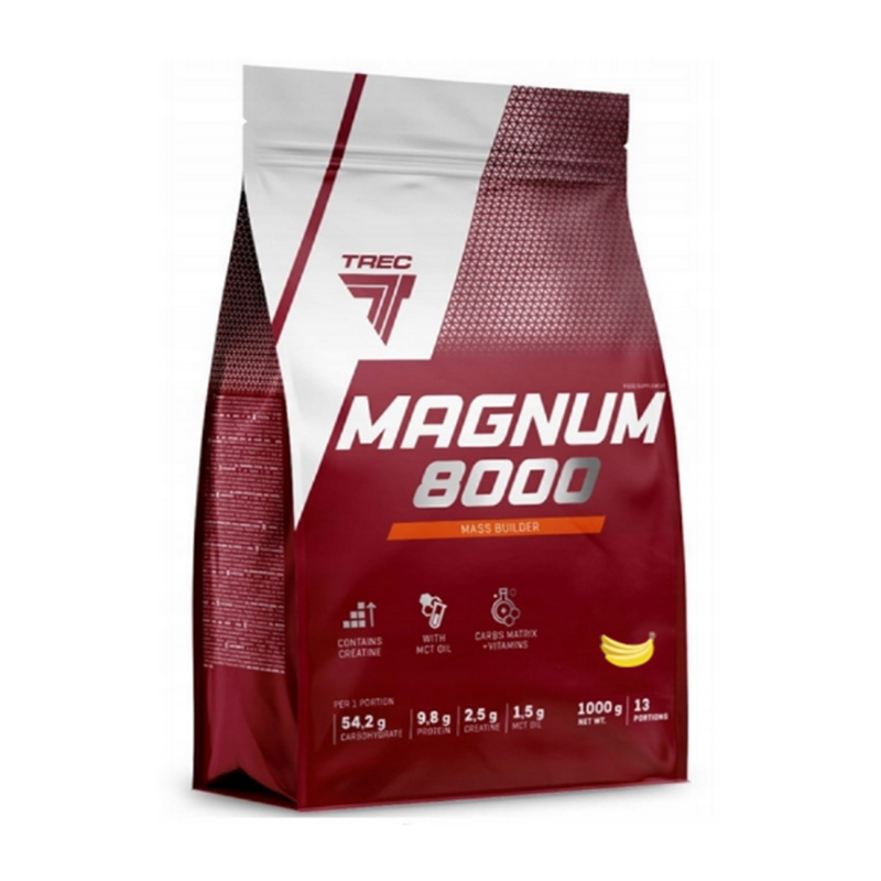 Uzturvielu koncentrāts TREC Magnum 8000, 1000g, banāns