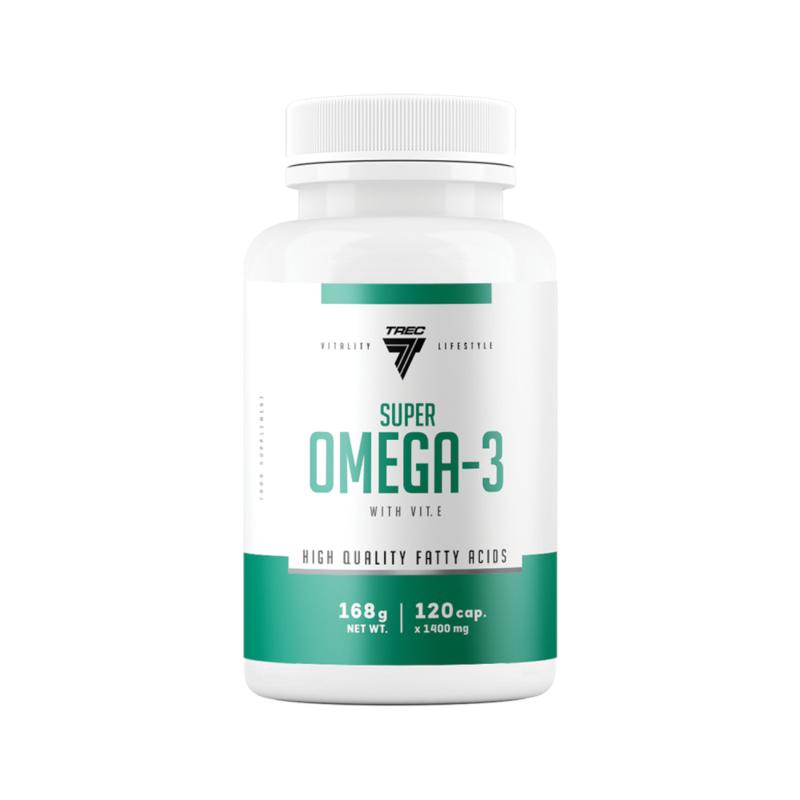 Rasvhapped TREC SUPER OMEGA-3, 120 kapslit