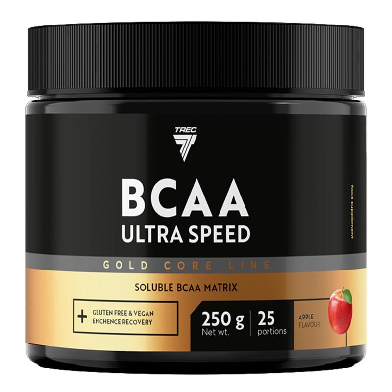 Aminohape TREC GOLD CORE LINE BCAA ULTRA SPEED APPLE 250 g